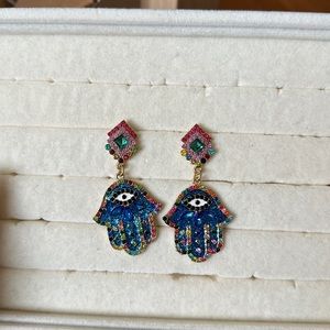 Earrings Eye fancy luxury jewelry cute stylish Mexico